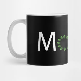 Morals artistic text design Mug